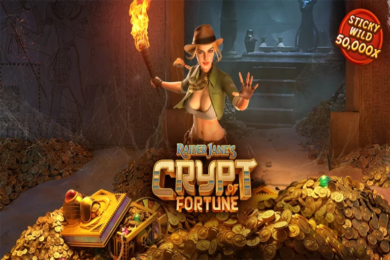 Raider Jane Crypt of Fortune เกมสล็อตทดลองเล่นฟรี